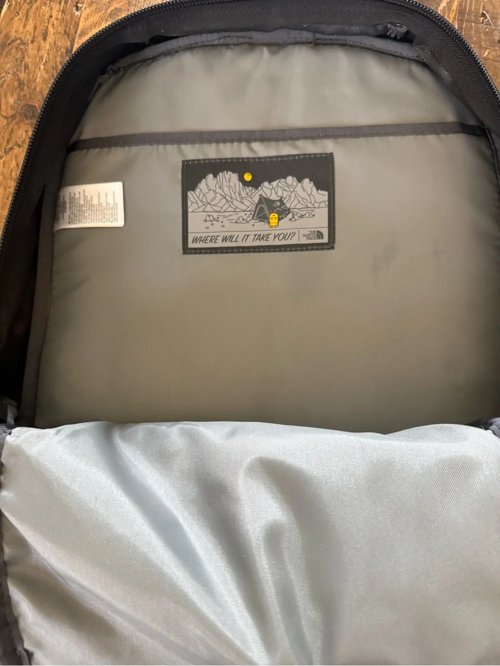 The North Face Groundwork Backpack Black Laptop Bag DISH Protect FlexVent